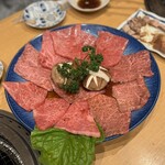 炭焼 金竜山 - 中カルビ（ザブトン）4人前