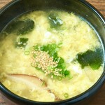 若玉湯 seaweed and egg soup