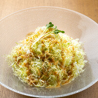 キャベツの千切りサラダ