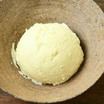 甜點師特製濃厚香草冰淇淋 vanilla gelato