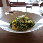 Cernia - ◆レタスとプンタレッラ