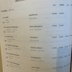 ラ・フェット ひらまつ - 白ワインリスト