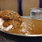 アメリカン - ハンバーグカレー大盛り