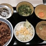Yoshinoya - 牛ネギ玉丼 アタマ大盛り490円