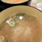 Yoshinoya - セットのお味噌汁