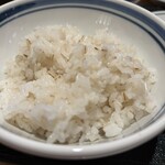 ねぎし - 「ねぎし」おなじみの麦めし。お替わり自由やで(ФωФ)