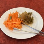 ぶはら - 人参とザーサイのアチャール。