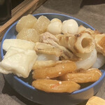 お通しおでん食べ放題 1口手羽先 手羽ヤロウ - 