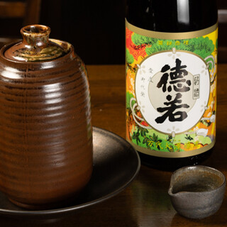 選りすぐりの銘酒が勢揃い。料理との組み合わせを楽しんで