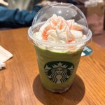 スターバックスコーヒー - ドリンク写真:抹茶と桜わらびもちフラペチーノ