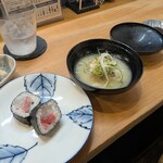 えん encounter - 魚巻き寿司＆アラ汁