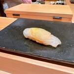 鮨処 やまと - ヒラメ昆布締め