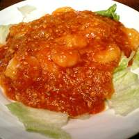 中国料理 青冥 堂島本店 - エビチリ