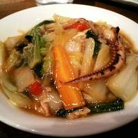 中国料理 青冥 堂島本店 - 海鮮焼きそば
