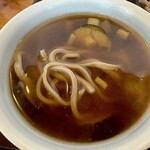 一生 - 蕎麦は、きのこ汁にどっぷりと浸して頂きます♪