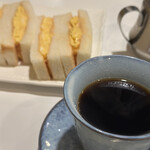 モカ - ドリンク写真:たまごサンドセット