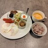 ダイニングカフェゆうなみ - モーニング(雑穀米に変更)