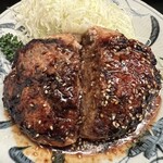 とんかつ 五郎十 - ミンチ生姜焼き