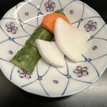 とんかつ 五郎十 - お漬物