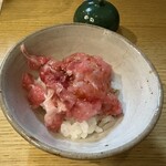 和洋酒菜 ひで - 鮪の脳天