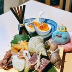 魚たも - お刺身2人前　メチャ新鮮！