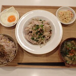 トーコーキッチン - 豚しゃぶ 副菜二品、豚汁 ご飯