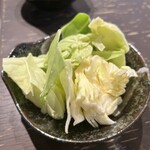 大釜もつ煮 五右衛門 - お通し