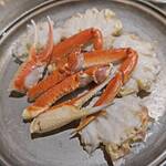 カニとフグの専門店 福島かにふぐ家 - 焼きカニ