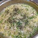 カニとフグの専門店 福島かにふぐ家 - 雑炊