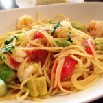 Trattoria Cipresso - エビとアボカドのパスタ☆
