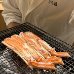 新富 きた福 - 焼きがに