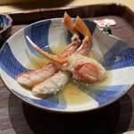 新富 きた福 - かに足ミディアム/かに爪ウェルダン しゃぶしゃぶ