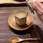 新富 きた福 - すっぽんの茶碗蒸し