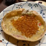 新富 きた福 - かに雑炊 イクラがけ