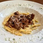 セソンローゼ イタリアワイン イタリア郷土料理 - 赤城牛のラグーソース 手作りパスタ