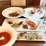 セソンローゼ イタリアワイン イタリア郷土料理 - レッドゴールドウイーク 特別コース（全6品）