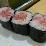 築地寿司清 - 中落ちの巻物
