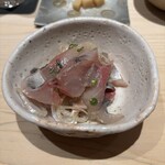 千葉たかおか - 富津の鯵(こちらのスペシャリテともいえる一品)