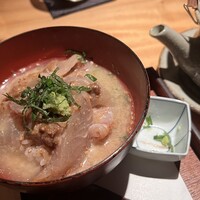 並木橋なかむら - 鯛の胡麻茶漬け