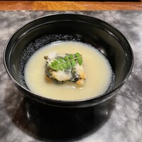 割烹 三長 渋谷 - 筍のすり流し