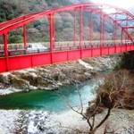 峡谷の湯宿 大歩危峡まんなか - 2011年3月訪問時撮影　お風呂からの眺望