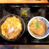 小麦や - カツ丼（800円）＋きつねミニ（300円）
