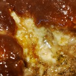 ガスト - ハンバーグ割った