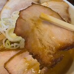 超多加水純手打ち麺 仁しむら - 吊るし焼きチャーシュー