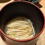 山形座 瀧波 - 自家製味噌豆もやし