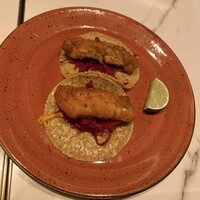 FONDA MEXICANA New York 銀座店 - 鯖のフリットタコス。