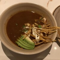 FONDA MEXICANA New York 銀座店 - トルティーヤスープ。