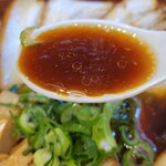 超多加水純手打ち麺 仁しむら - スープ