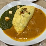 シターラ・ダイナー - オムビリヤニカレー