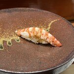 鮨匠 のむら - クルマエビのにぎり